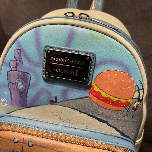 Loungefly SpongeBob Krusty Krab backpack - Picture 2 of 8